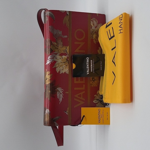 1440- Valentino by Mario Valentino Genuine Italian Leather NWT - Picture 4 of 13